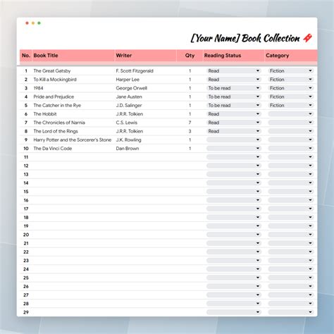 Collection Tracker .